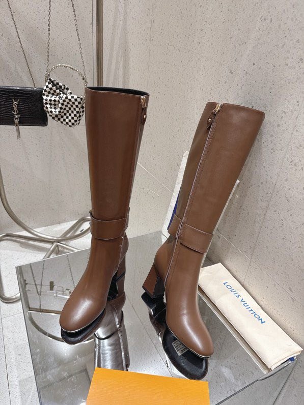 Сапоги кожаные женские фото 8