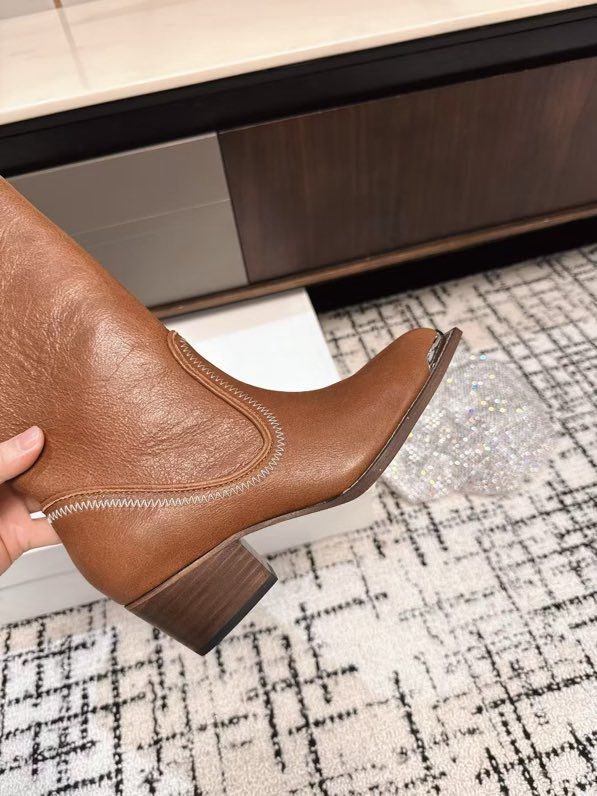 Чоботи шкіряні жіночі фото 9