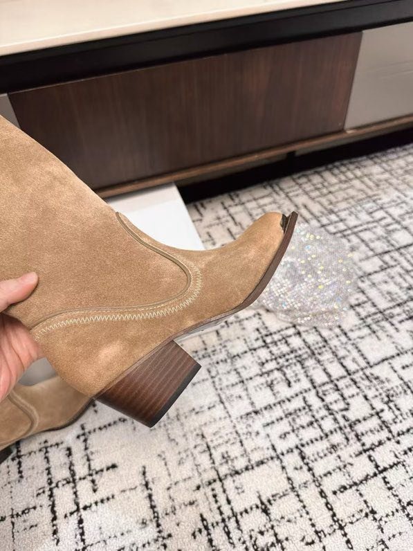 Чоботи шкіряні жіночі фото 9