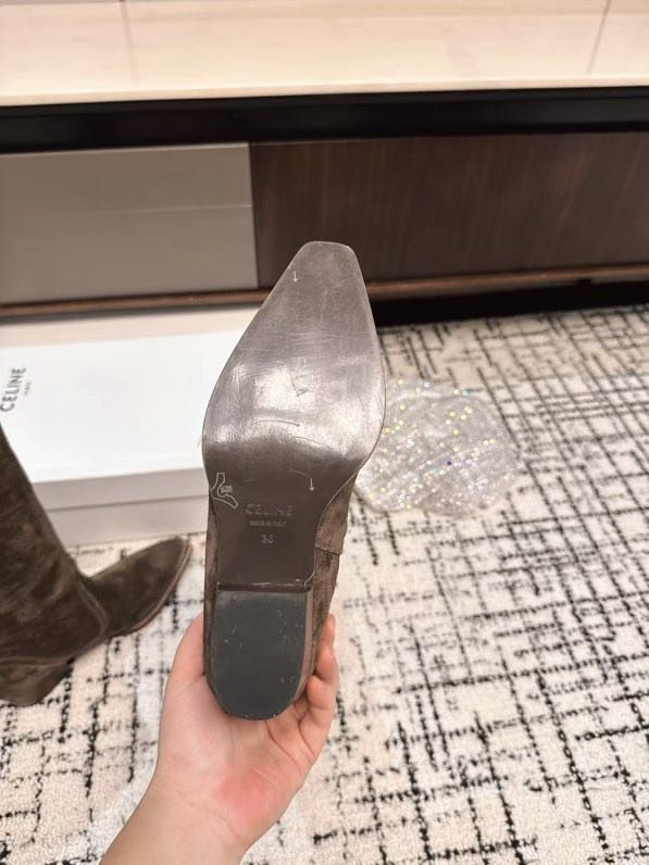 Сапоги кожаные женские фото 9