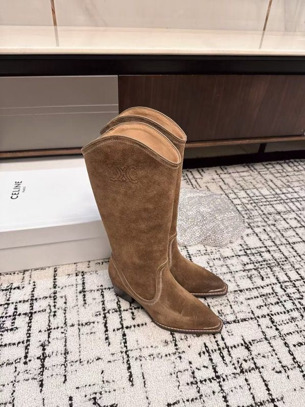 Сапоги кожаные женские фото 9