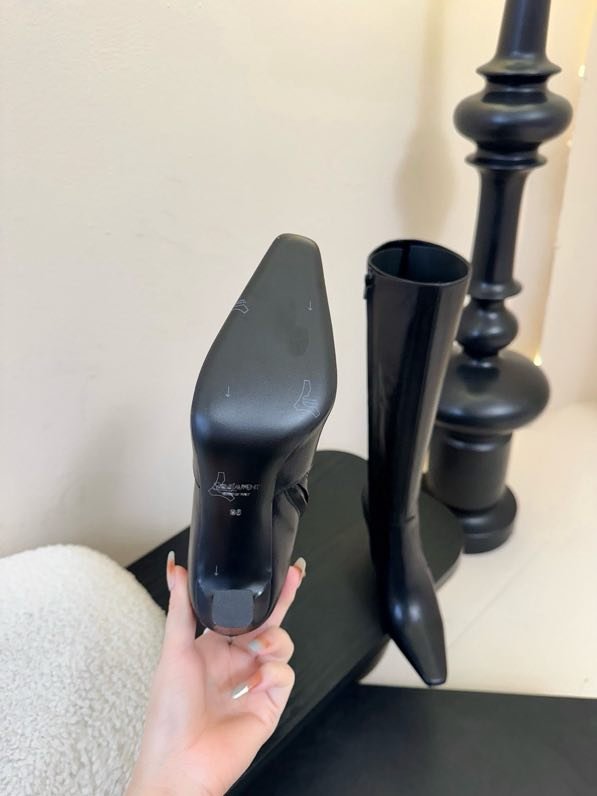 Boots leather women's фото 9