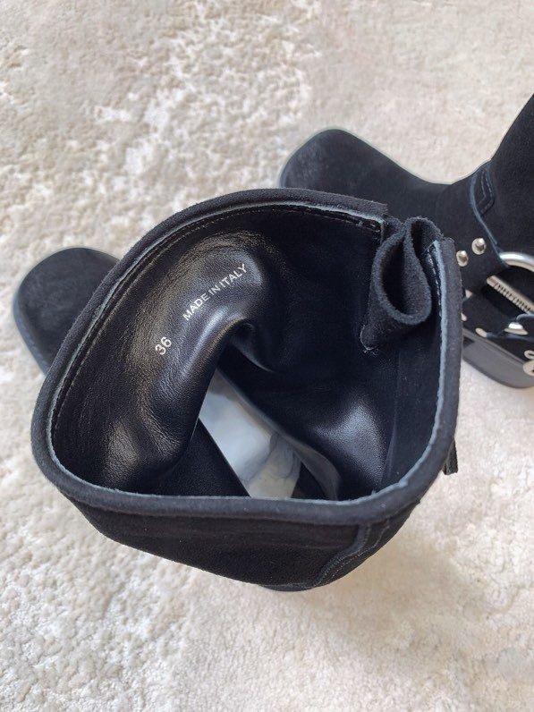 Boots leather women's фото 9