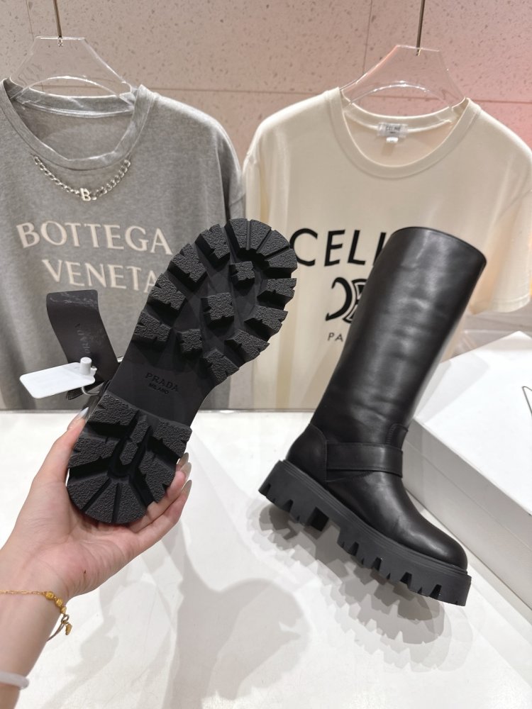 Сапоги кожаные женские фото 9