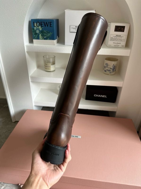 Сапоги кожаные женские фото 9