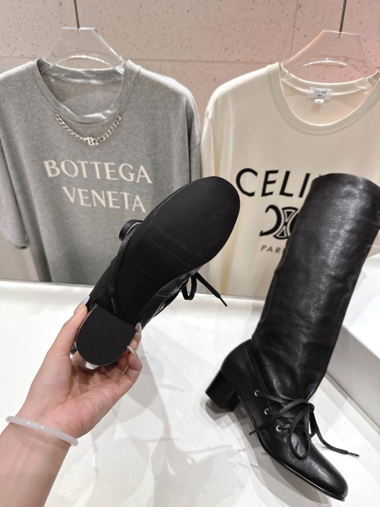 Сапоги кожаные женские фото 9