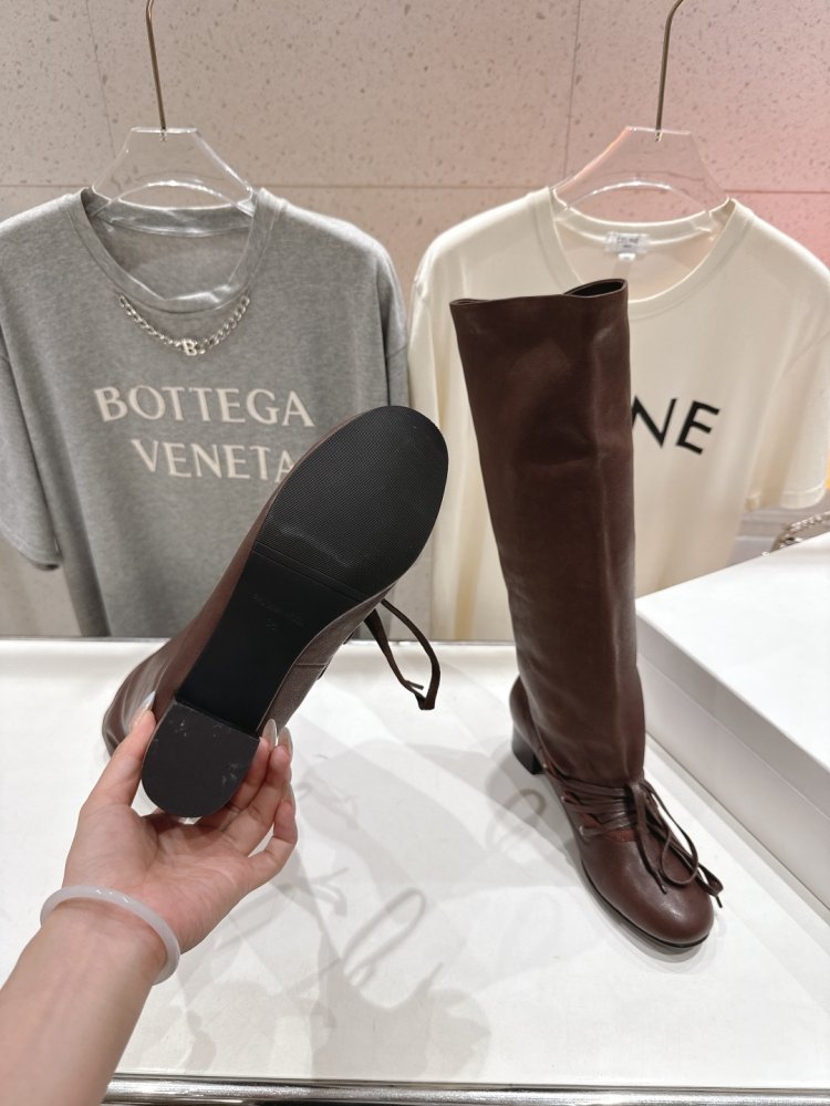 Сапоги кожаные женские фото 9