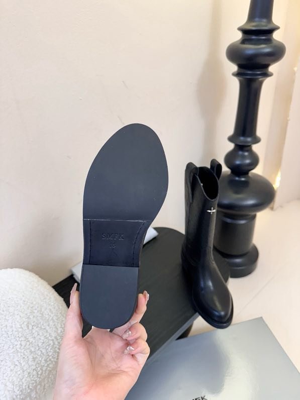 Boots leather women's фото 9