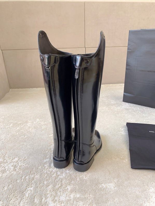 Сапоги кожаные женские фото 9