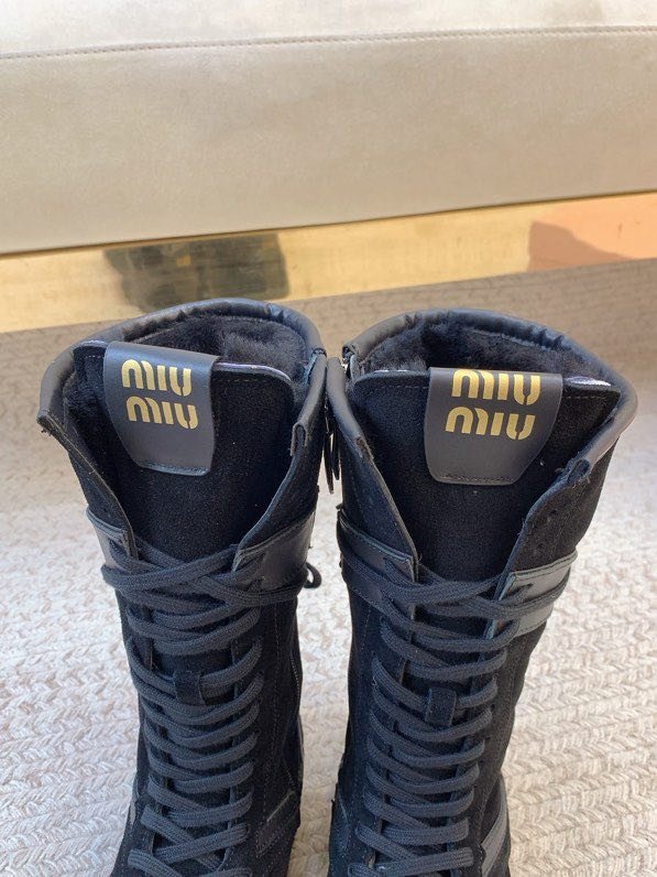 Сапоги кожаные зимние на шнуровке фото 7