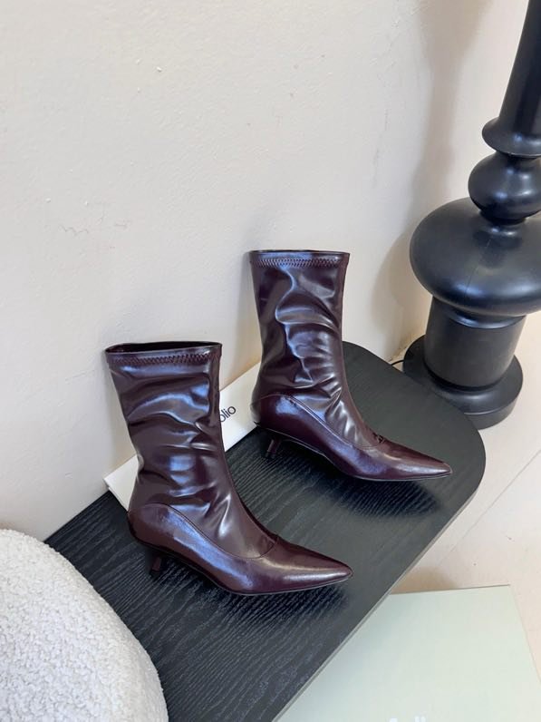 Сапоги кожаные фото 3