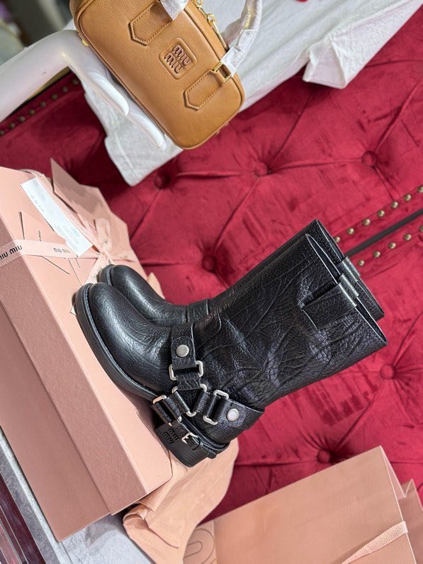 Сапоги кожаные фото 3