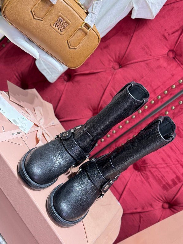 Сапоги кожаные фото 5