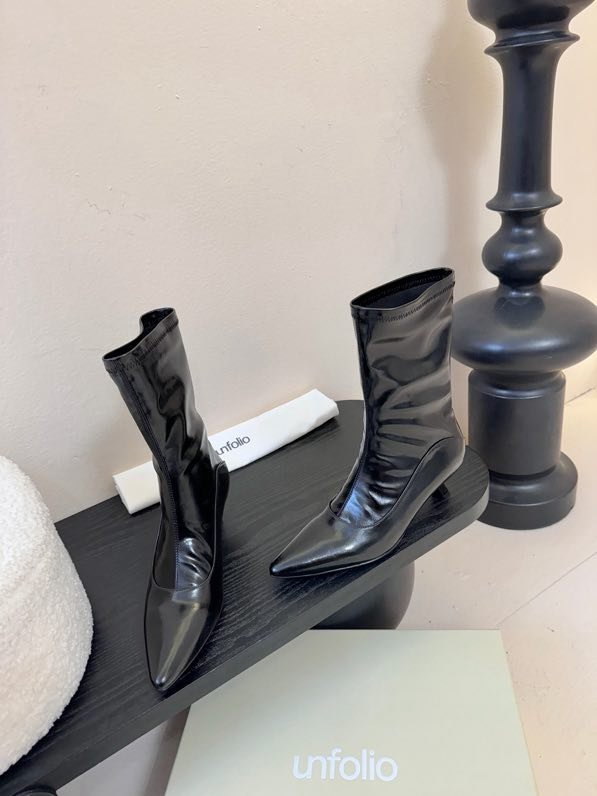 Сапоги кожаные фото 6