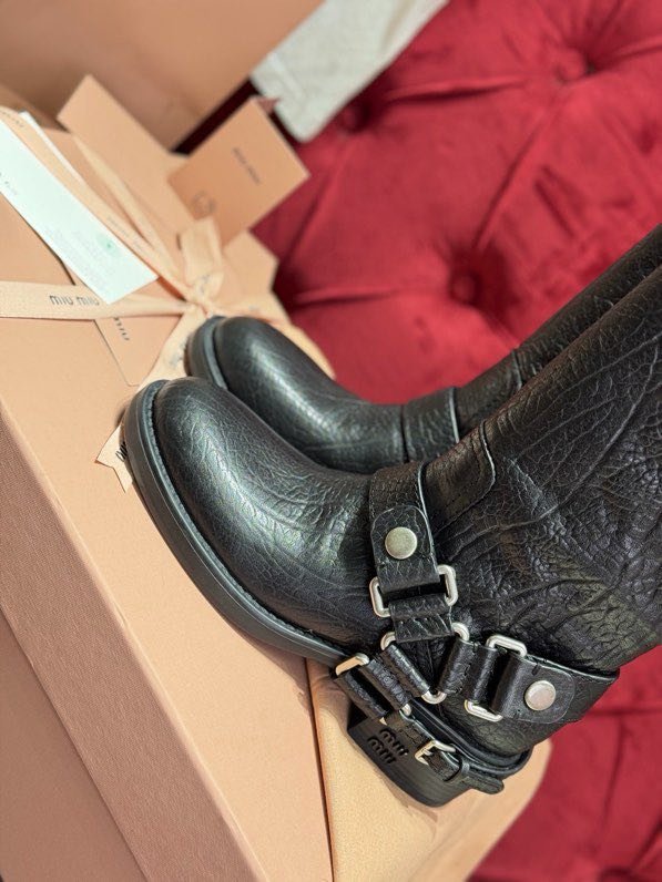 Сапоги кожаные фото 6