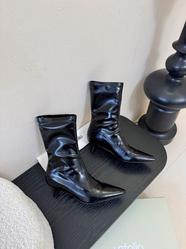 Сапоги кожаные фото 9