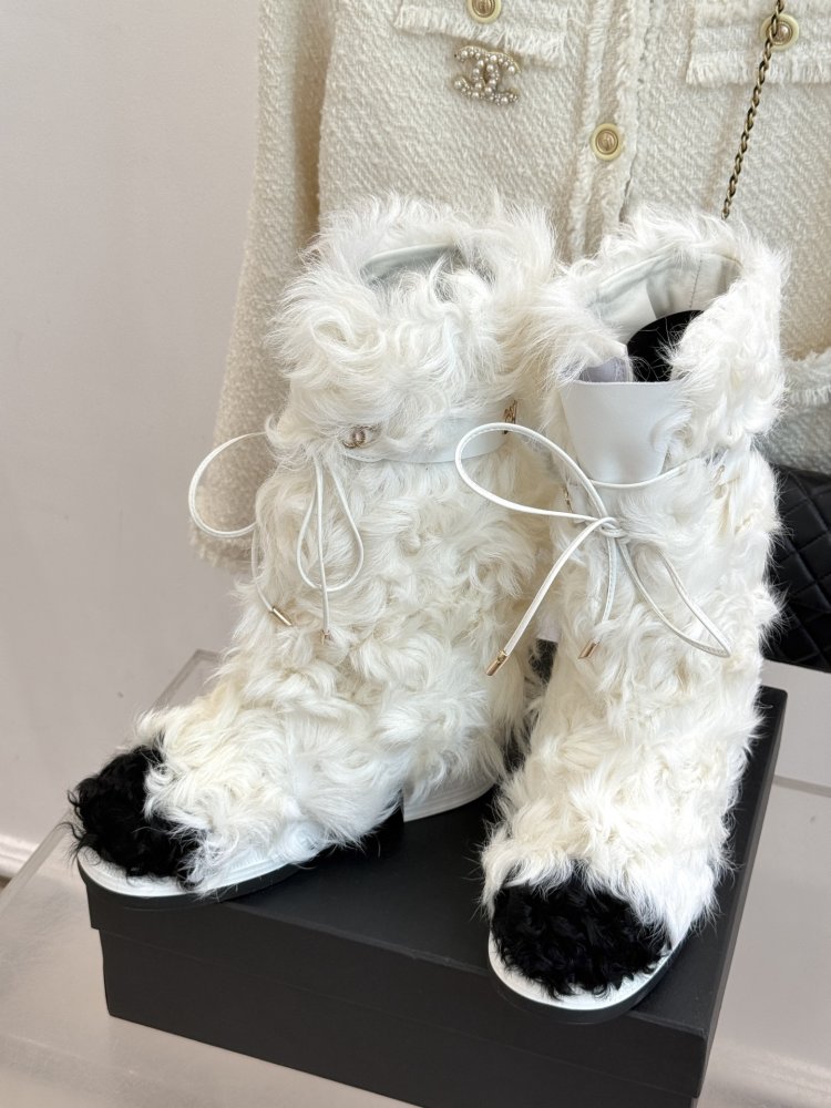 Сапоги меховые женские фото 2