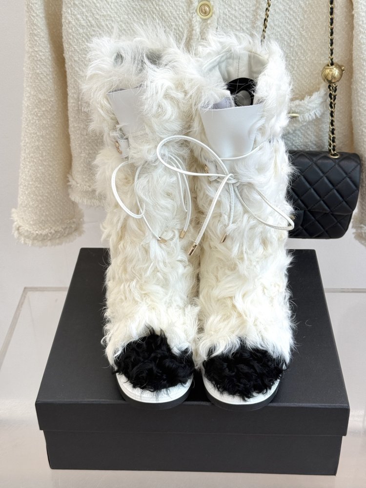 Сапоги меховые женские фото 4