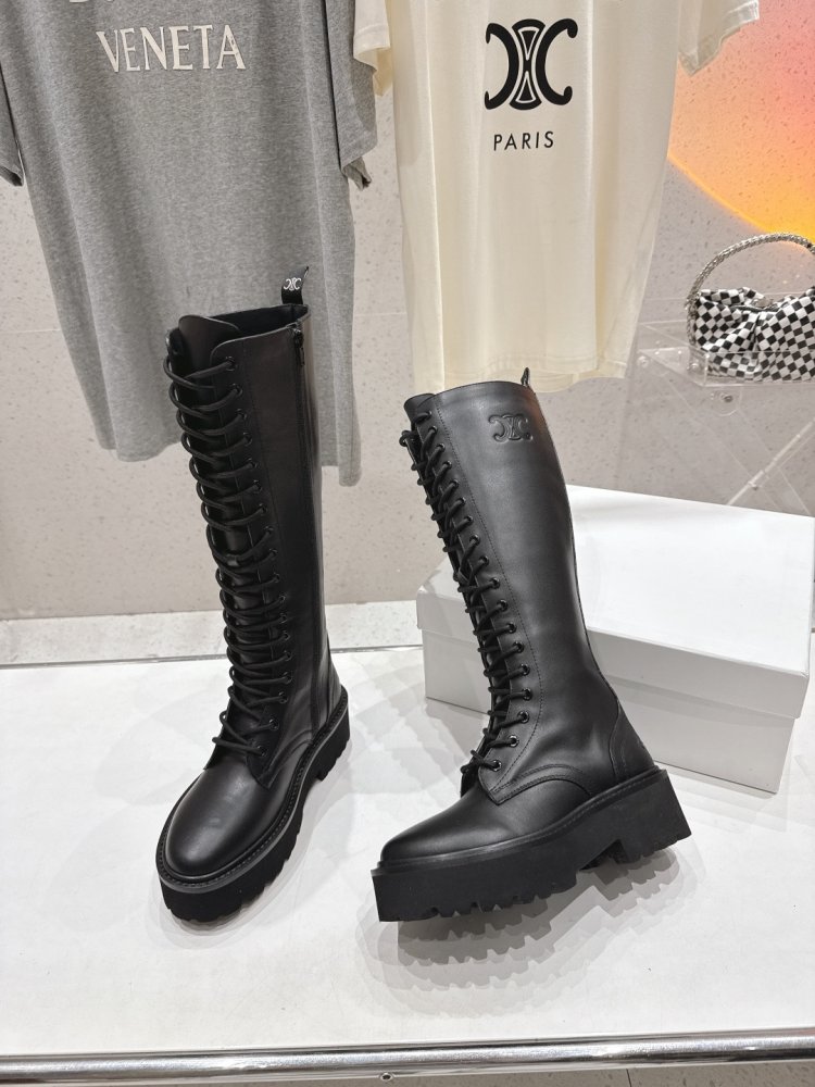 Чоботи на шнурівці в британському стилі фото 4