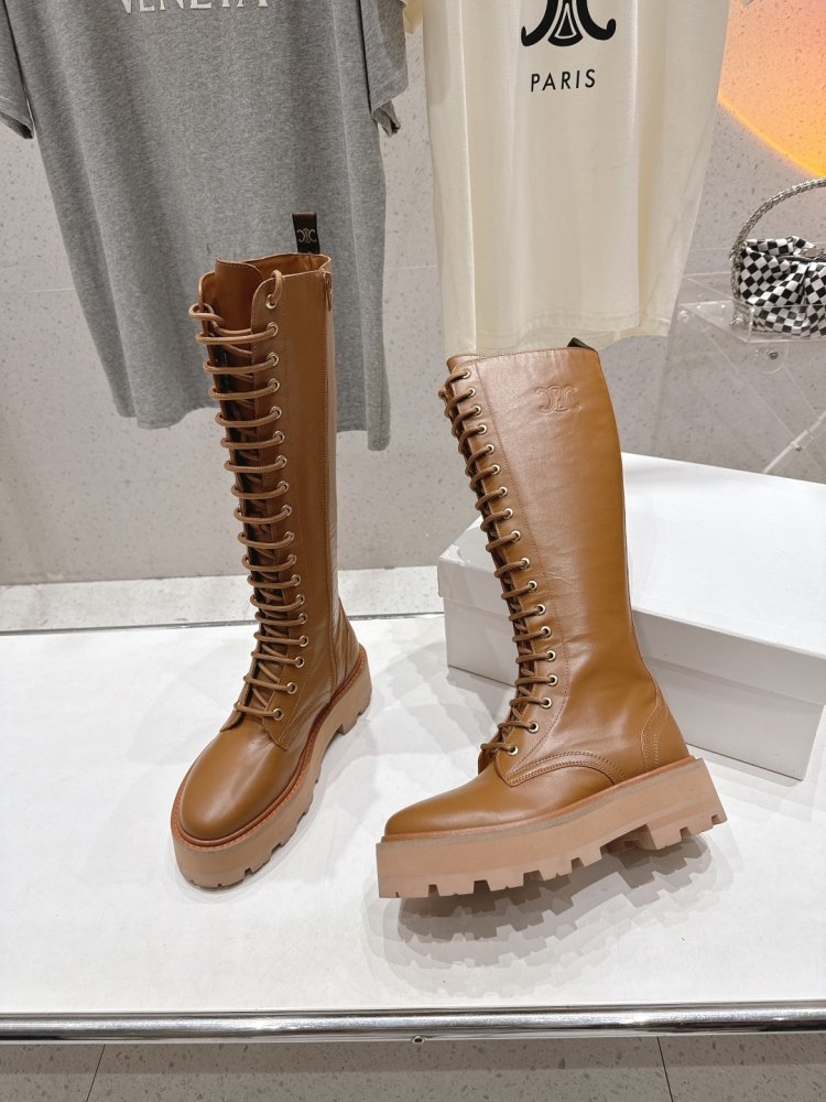 Чоботи на шнурівці в британському стилі фото 4