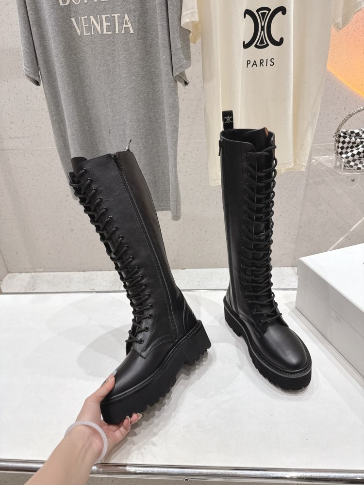 Чоботи на шнурівці в британському стилі фото 5