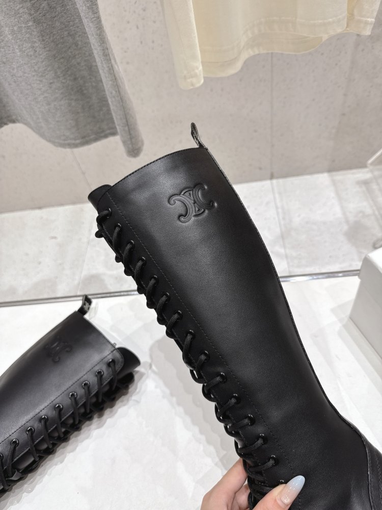 Чоботи на шнурівці в британському стилі фото 7