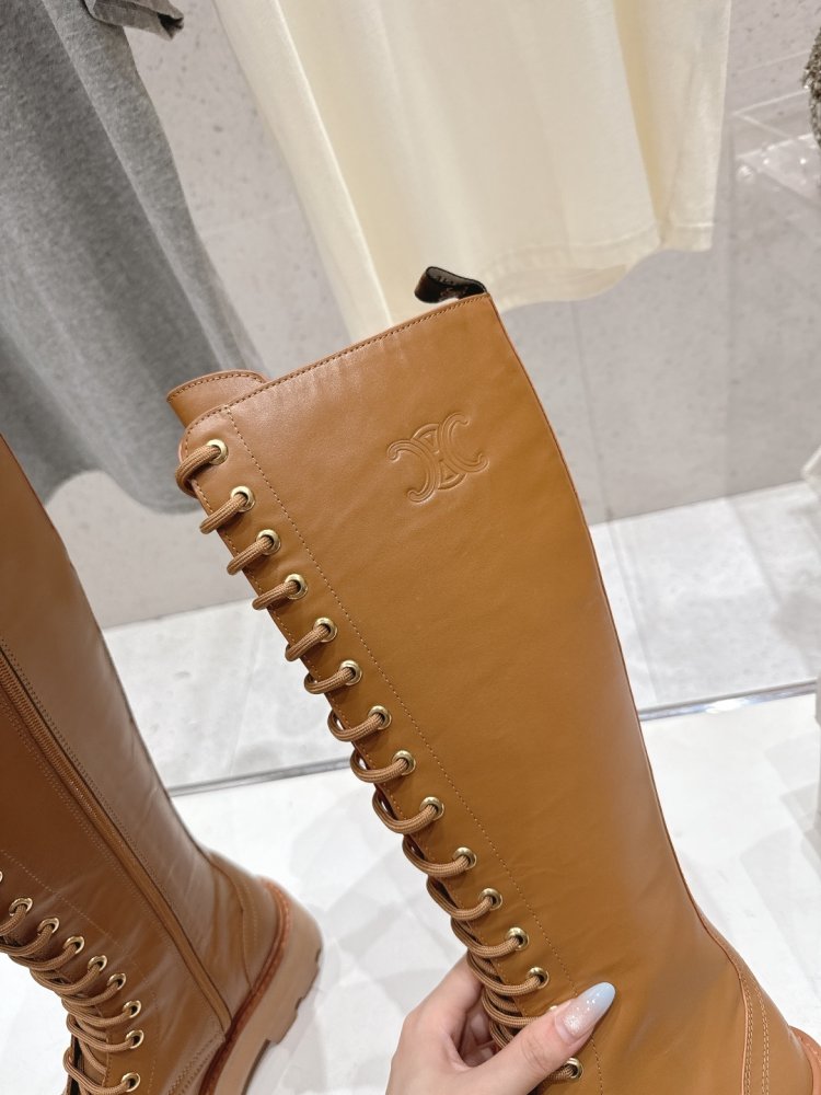 Чоботи на шнурівці в британському стилі фото 7