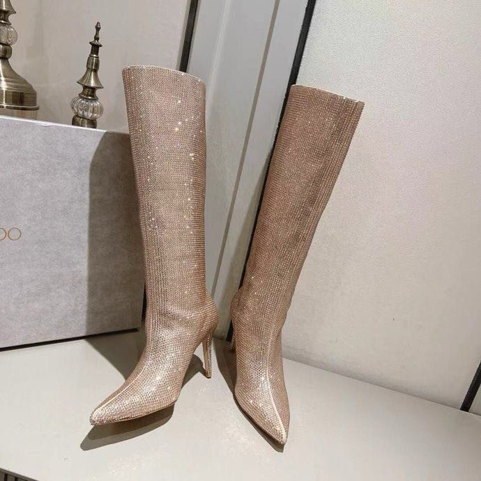 Сапоги на шпильке женские фото 7