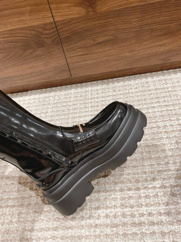 Сапоги на высокой подошве фото 3