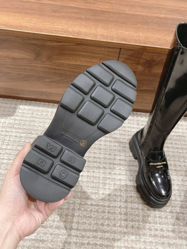 Сапоги на высокой подошве фото 4