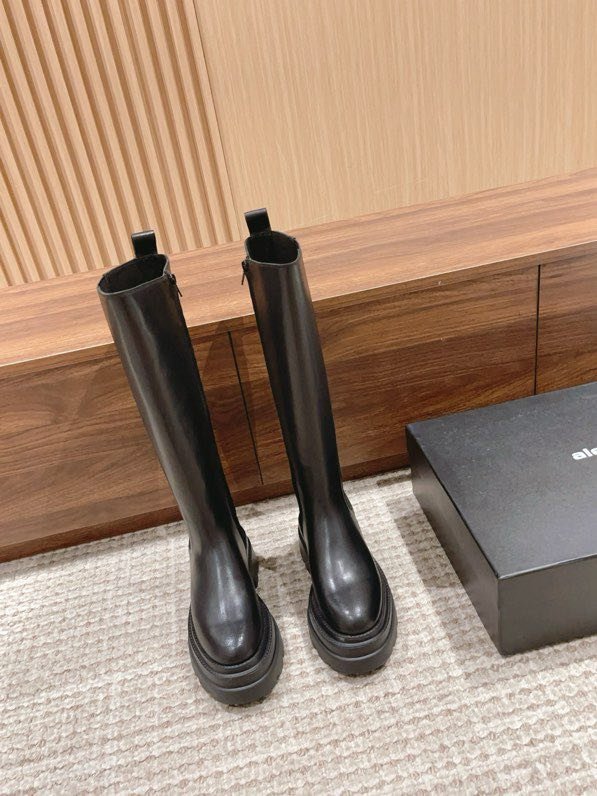 Чоботи на високою підошві фото 9