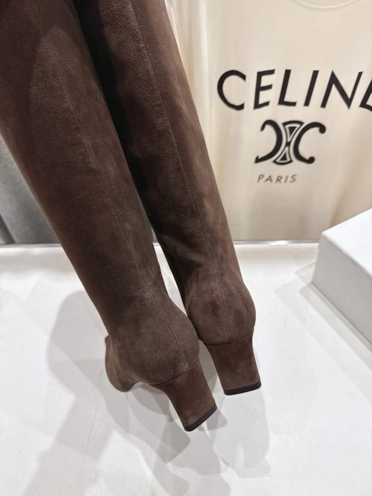 Сапоги на высоком каблуке фото 8