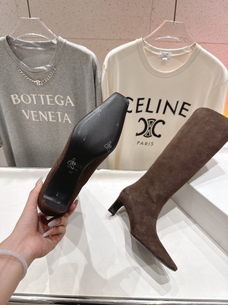 Сапоги на высоком каблуке фото 9