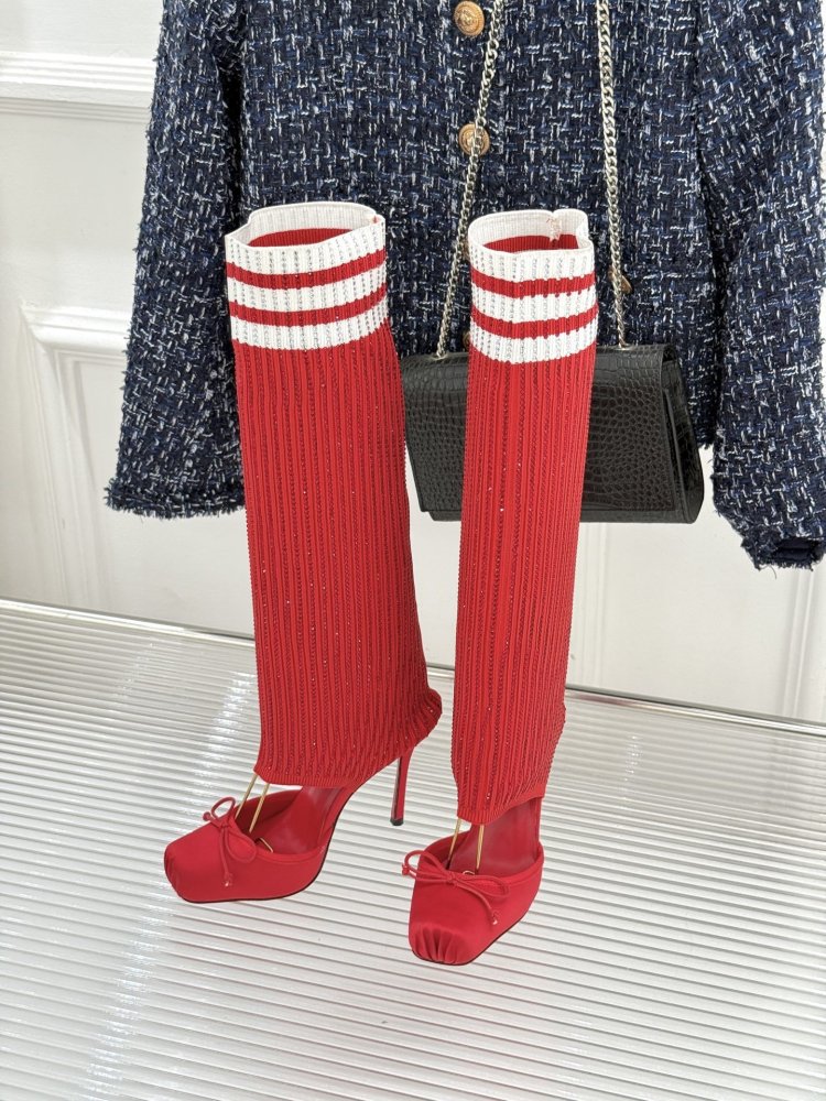 Сапоги с открытым носом фото 2