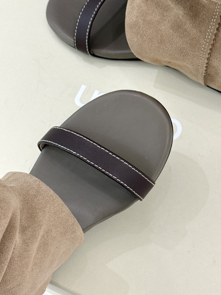 Чоботи з відкритим носом фото 7