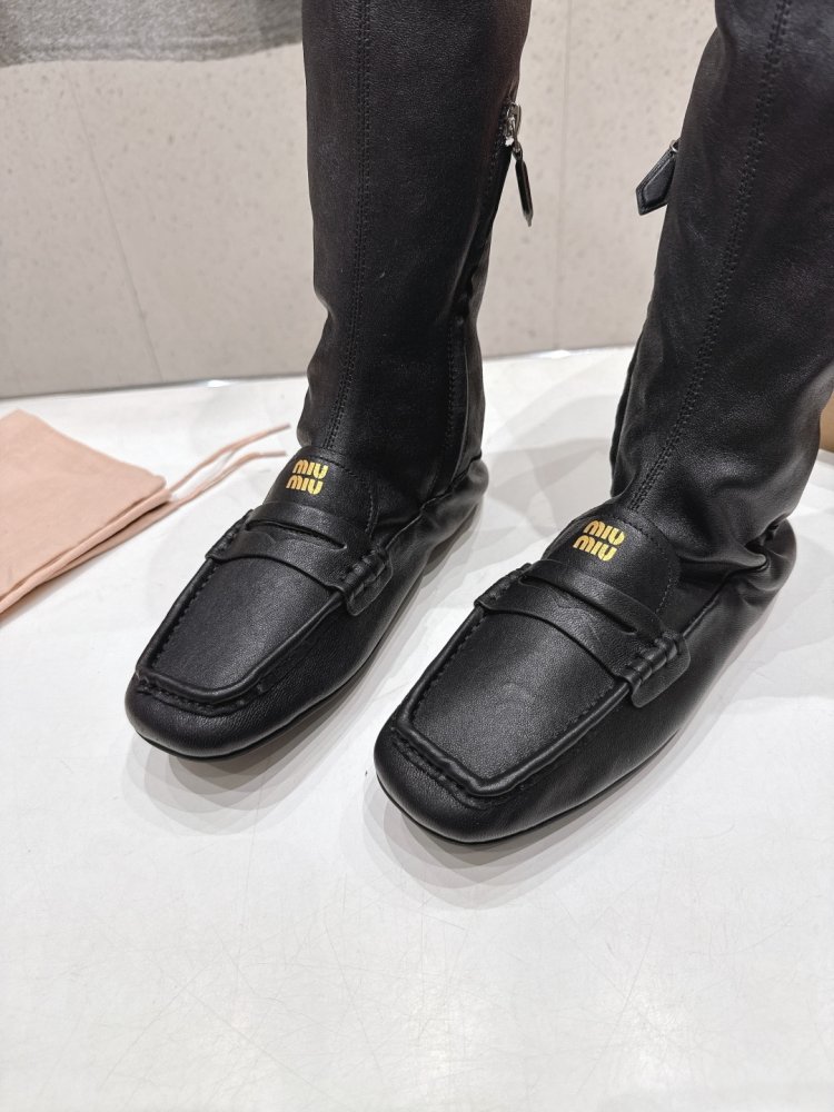 Сапоги выше колена на высоком каблуке фото 7