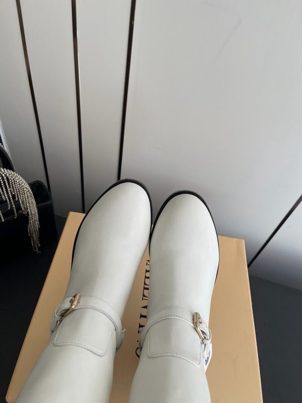 Сапоги высокие кожаные женские фото 4