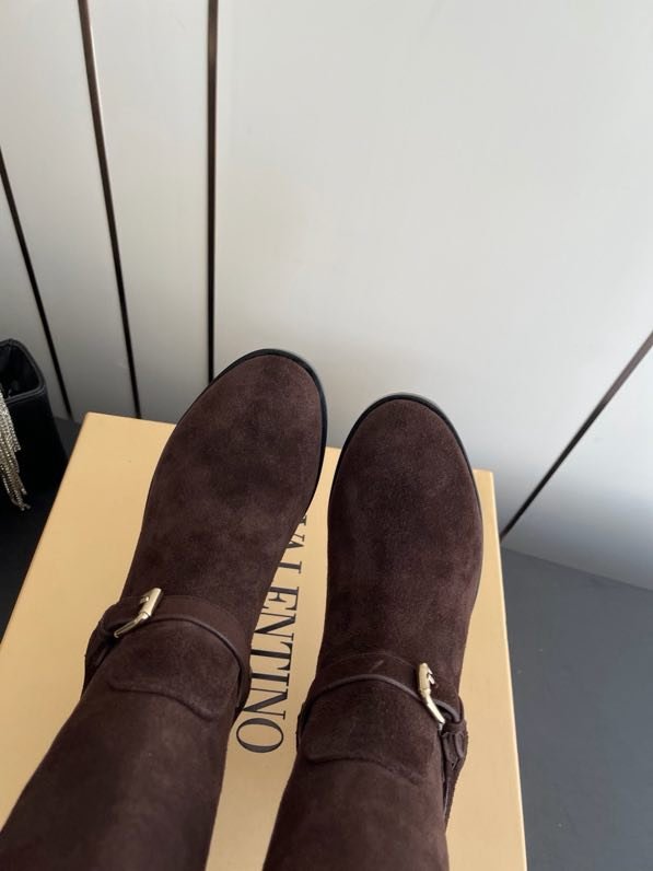 Сапоги высокие кожаные женские фото 5