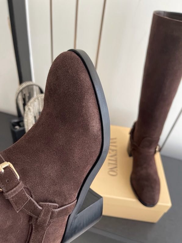 Сапоги высокие кожаные женские фото 7