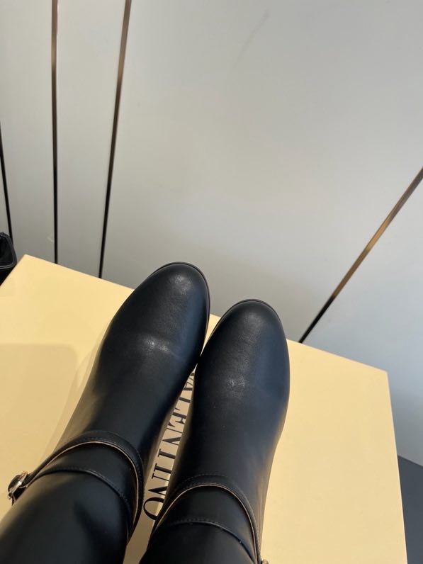 Сапоги высокие кожаные женские фото 7