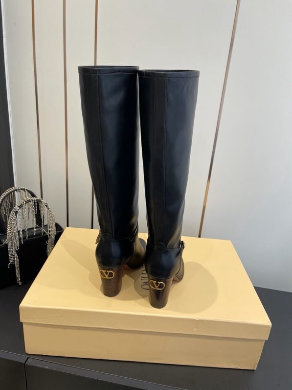 Сапоги высокие кожаные женские фото 9