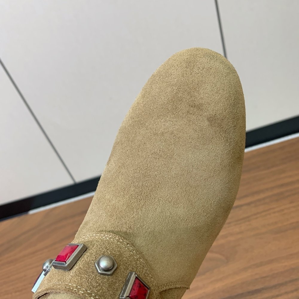 Boots high suede women's фото 6