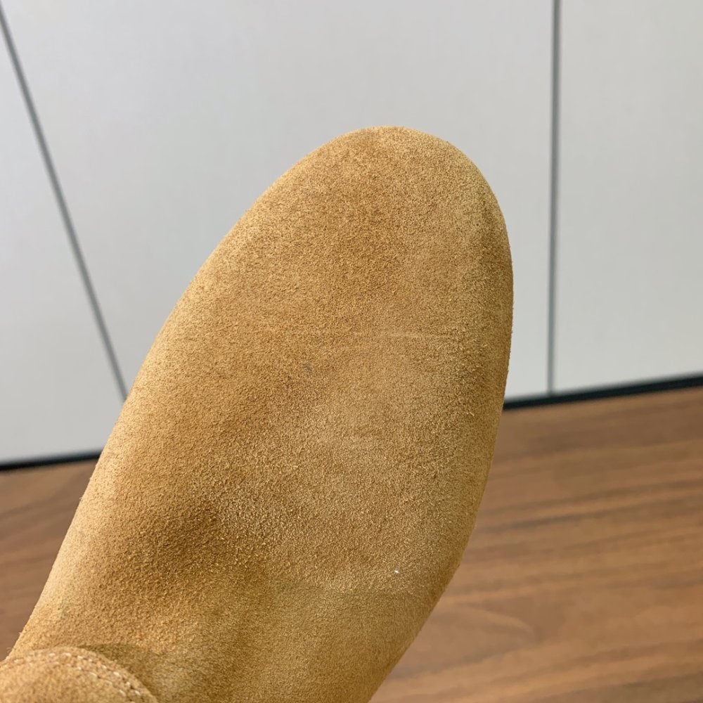 Boots high suede women's фото 6