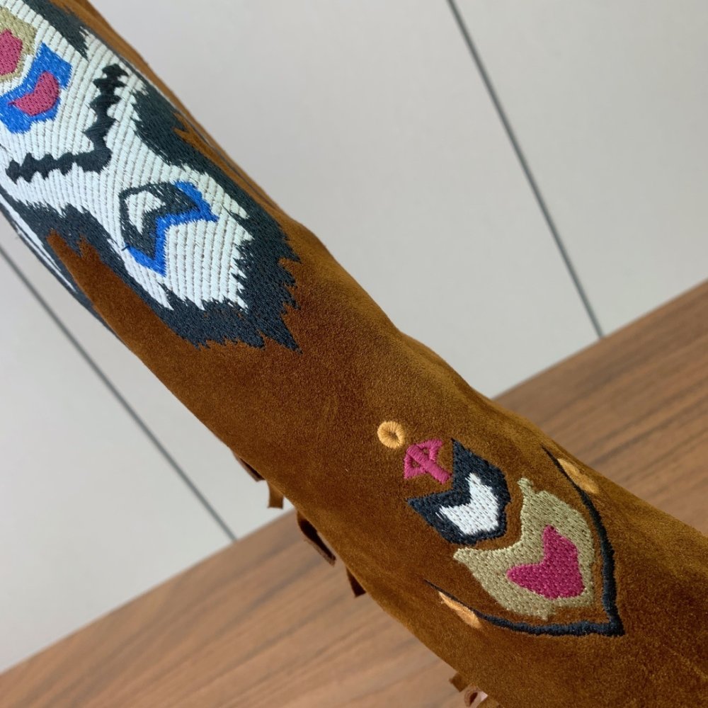 Boots high suede women's фото 8