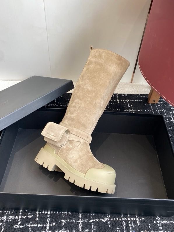 Сапоги замшевые женские с мини сумкой фото 8