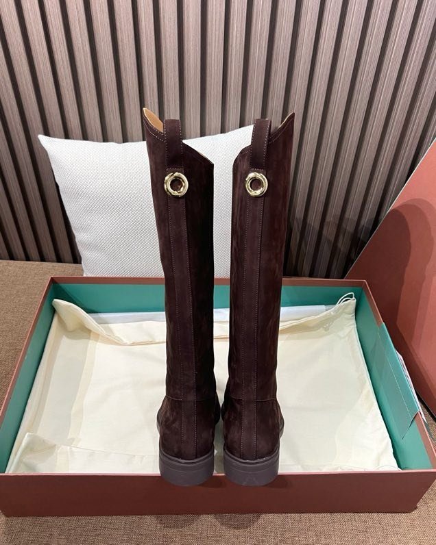 Чоботи замшеві жіночі фото 2