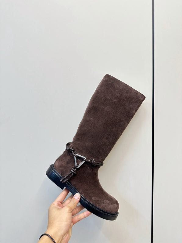 Чоботи замшеві жіночі фото 2