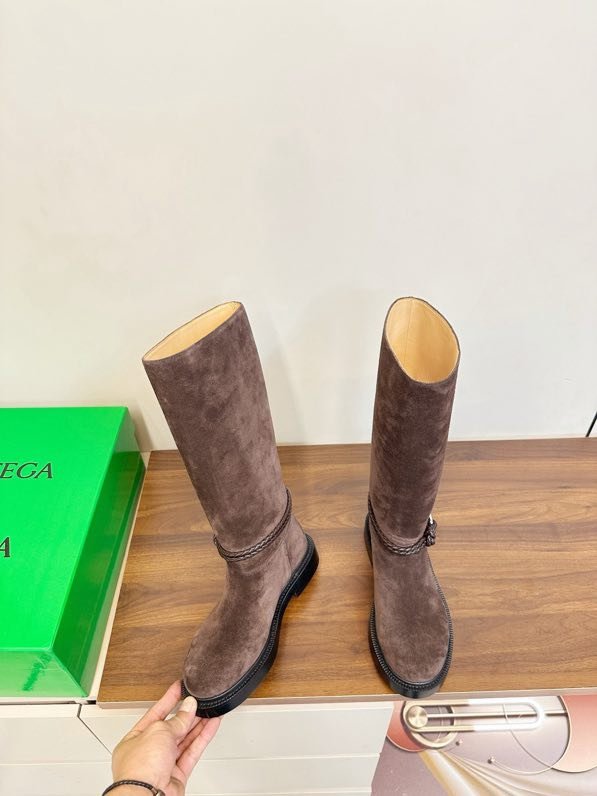 Чоботи замшеві жіночі фото 3