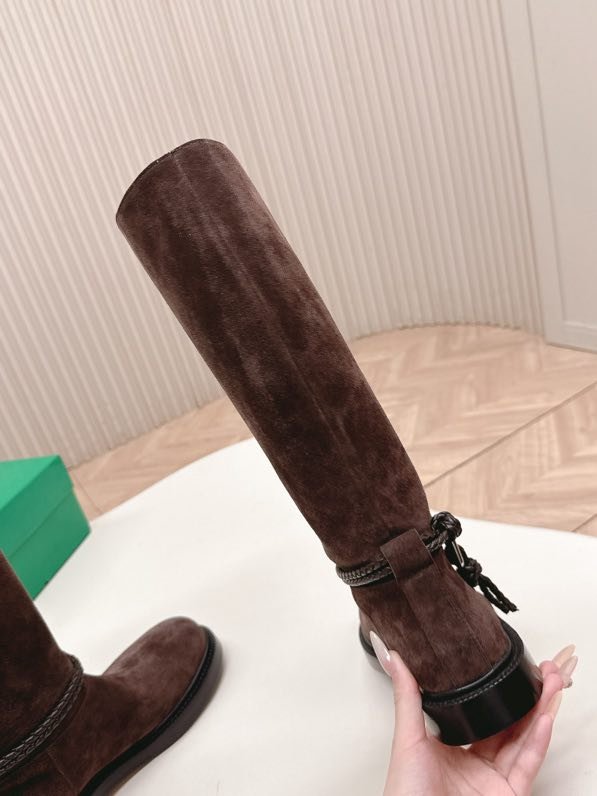 Чоботи замшеві жіночі фото 4