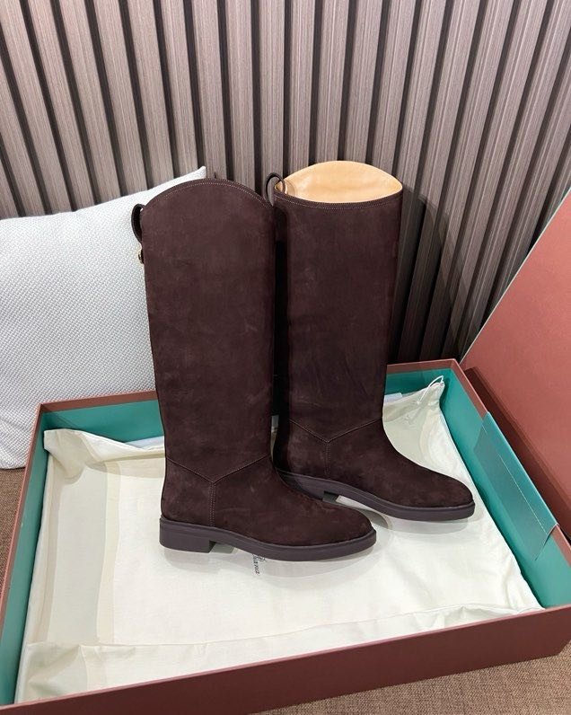 Чоботи замшеві жіночі фото 5